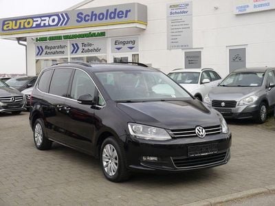 Gebraucht VW Sharan Comfortline 150 PS (110 kW) 2015 Schwarz Van / Kleinbus