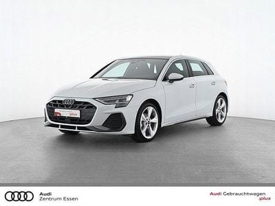 Gebraucht Audi A3 S-Line 150 PS (110 kW) 2024 Gletscherweiß metallic Limousine