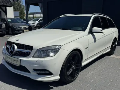 Gebraucht Mercedes C350 AMG line 231 PS (169 kW) 2010 Weiß Kombi