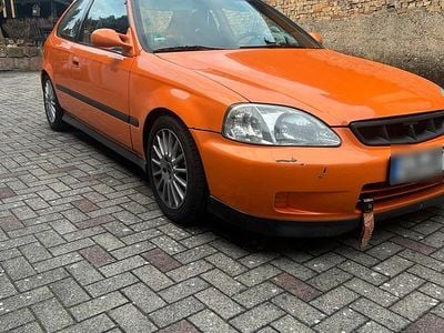 Gebraucht Honda Civic 114 PS (83 kW) 1998 Orange Kleinwagen