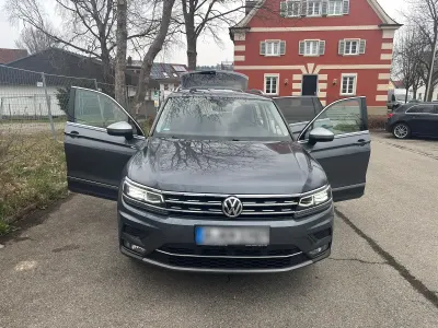 Gebraucht VW Tiguan Allspace Highline 239 PS (175 kW) 2020 Grau SUV