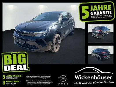Gebraucht Opel Grandland X GS Line 131 PS (96 kW) 2023 Diamant schwarz/karbon schwarz (metallic) SUV