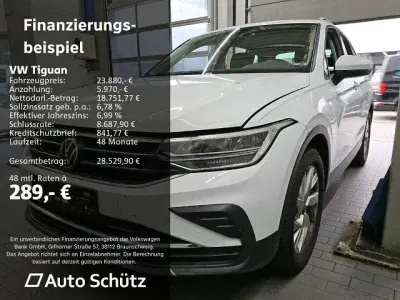 Gebraucht VW Tiguan Active 150 PS (110 kW) 2022 Weiß SUV