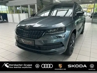 Usata Skoda Karoq SportLine 150 CV (110 kW) 2021 Grigio SUV