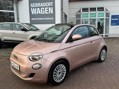 Second-hand Fiat 500e 86 kW (118 CP) 2023 Auriu Cabrio