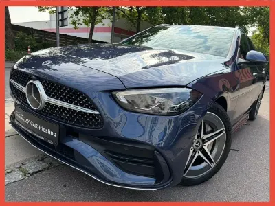 Gebraucht Mercedes C200 AMG 163 PS (119 kW) 2023 Blau Limousine