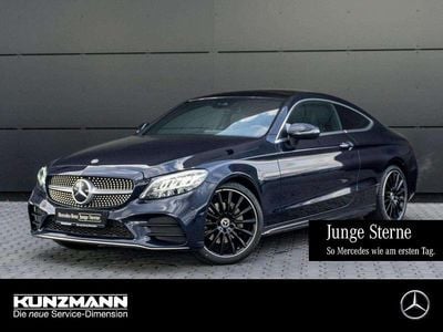 Gebraucht Mercedes C200 AMG 184 PS (135 kW) 2023 Cavansitblau metallic Coupé