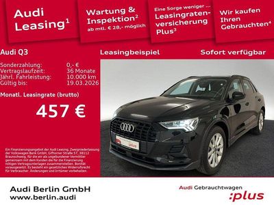 Gebraucht Audi Q3 Advanced Plus 150 PS (110 kW) 2025 Mythosschwarz metallic SUV