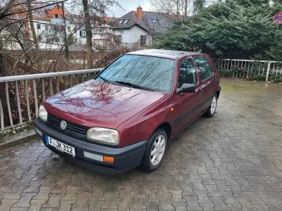 Gebraucht VW Golf III 60 PS (44 kW) 1994 Rot Kleinwagen