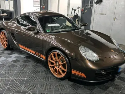 Brugt Porsche Cayman 245 HK (180 kW) 2008 Brun Coupe