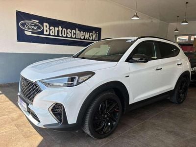 Polar white / sol Gebraucht 2019 Hyundai Tucson Style SUV | 19.900 € (Fairer Preis)