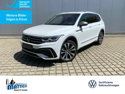 Gebraucht VW Tiguan Allspace R-line 190 PS (139 kW) 2023 Pure white SUV