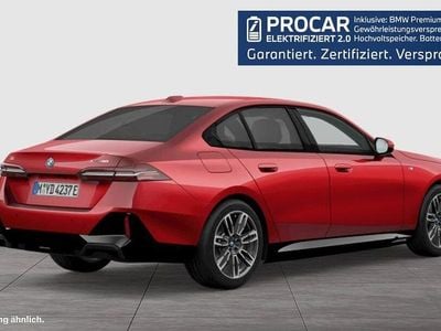 Brugt BMW i5 M Sport 289 kW (394 HK) 2025 Rød Sedan