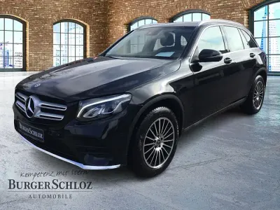 Gebraucht Mercedes GLC250 AMG 211 PS (155 kW) 2018 Metalliclack obsidianschwarz metallic SUV