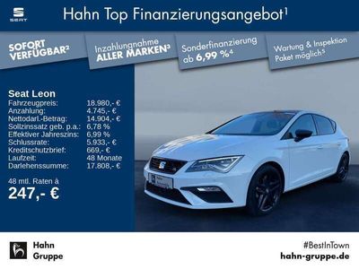 gebraucht Seat Leon FR 1.5TSI LED PDC DAB Navi V-Cockpit