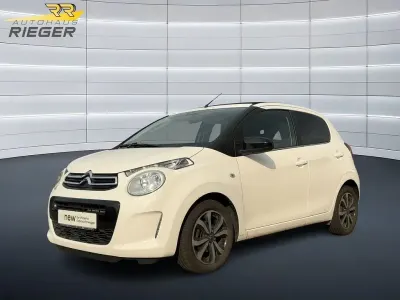 Gebraucht Citroën C1 Shine 72 PS (52 kW) 2021 Zu lackieren weiss 068/deckend Kleinwagen