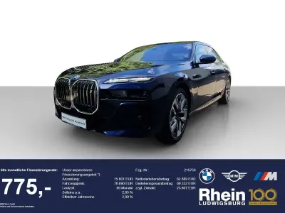 Gebraucht BMW i7 M Sport 400 kW (544 PS) 2022 Blau Limousine