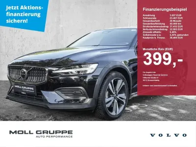 Gebraucht Volvo V60 CC Plus 197 PS (144 kW) 2024 Schwarz Kombi