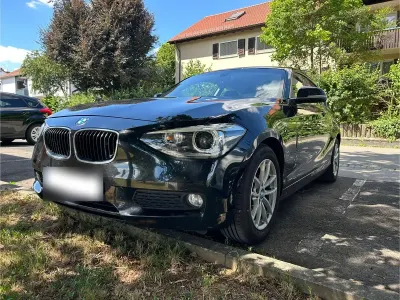 Gebraucht BMW 114 102 PS (75 kW) 2012 Schwarz Kleinwagen