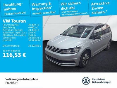 Gebraucht VW Touran Goal 150 PS (110 kW) 2025 Oyster silver metallic Van / Kleinbus