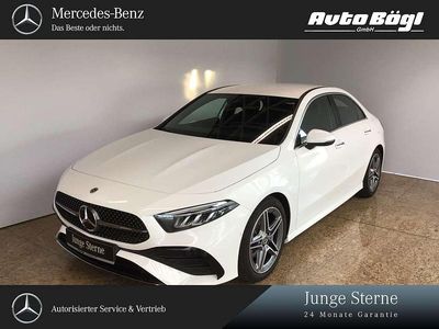 Gebraucht Mercedes A200 Advanced Plus 163 PS (119 kW) 2024 Unilack polarweiß Limousine