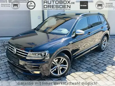 Brugt VW Tiguan Allspace Highline 239 HK (175 kW) 2019 Sort SUV