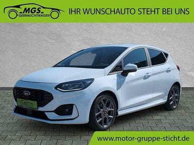 Gebraucht Ford Fiesta ST-Line 125 PS (91 kW) 2023 Frozen white Kleinwagen