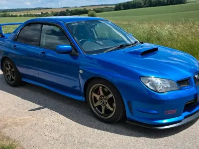 Gebraucht Subaru Impreza 250 PS (183 kW) 2005 Blau Limousine