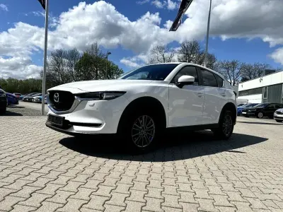Używany Mazda CX-5 Exclusive-Line 150 KM (110 kW) 2020 Biały SUV