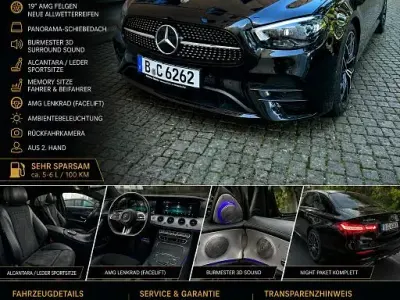 Gebraucht Mercedes A220 AMG 194 PS (142 kW) 2020 Schwarz Limousine