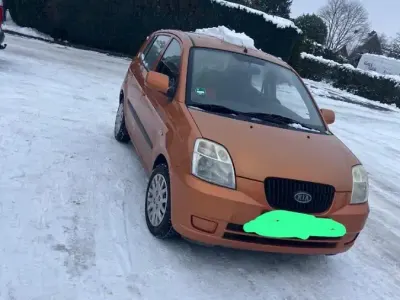 Gebraucht Kia Picanto 65 PS (47 kW) 2005 Orange Kleinwagen