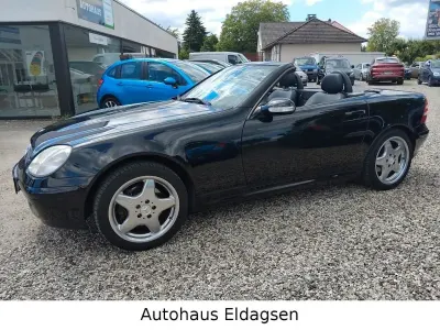 Gebraucht Mercedes SLK320 218 PS (160 kW) 2000 Schwarz Cabrio