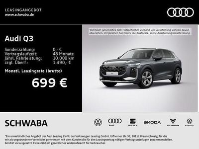 Grau Neu 2026 Audi Q3 S-Line SUV | 55.890 € (Guter Preis)