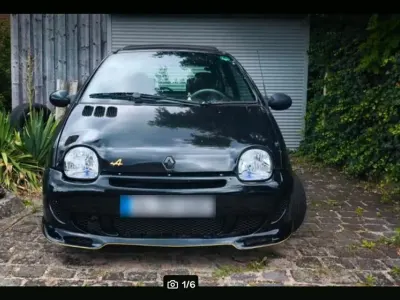 Gebraucht Renault Twingo 70 PS (51 kW) 2002 Schwarz Kleinwagen
