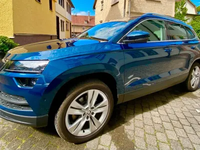 Gebraucht Skoda Karoq Style 150 PS (110 kW) 2018 Blau SUV