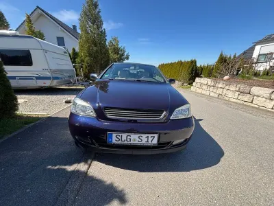 Occasion Opel Astra Cabriolet 125 ch (91 kW) 2004 Bleue Cabriolet