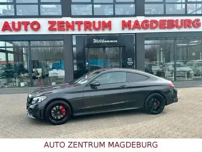 Brugt Mercedes C400 AMG 333 HK (244 kW) 2019 Grå Coupe