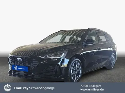 Gebraucht Ford Focus ST-Line X 125 PS (91 kW) 2024 Agate black metallic Kombi