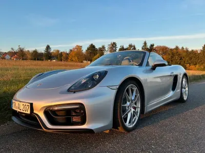 Gebraucht Porsche Boxster GTS Sport 330 PS (242 kW) 2014 Silber Cabrio
