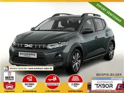 Neu Dacia Sandero Stepway 110 PS (80 kW) 2026 Grün (zedergrün) Limousine