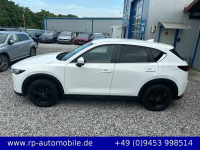 Gebraucht Mazda CX-5 Prime-Line 165 PS (121 kW) 2021 Arctic white SUV