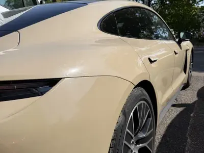 Gebraucht Porsche Taycan 4S Chrono 419 kW (571 PS) 2021 Beige Limousine
