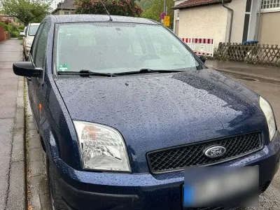 Gebraucht Ford Fusion 80 PS (58 kW) 2005 Blau Kleinwagen