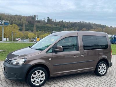 Usata VW Caddy 102 CV (75 kW) 2011 Marrone Monovolume