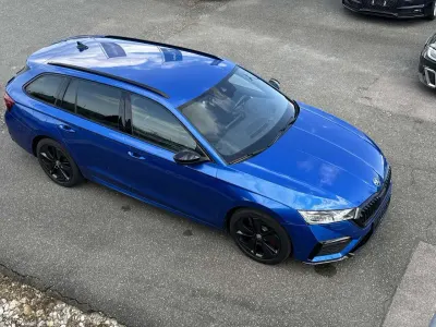 Gebraucht Skoda Octavia RS 200 PS (147 kW) 2022 Raceblau metallic Kombi