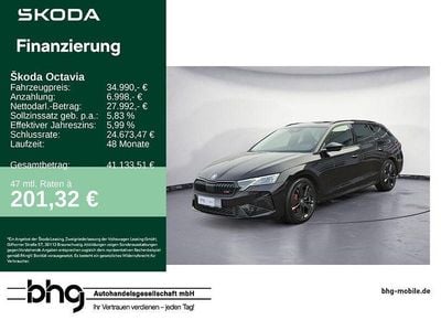 Gebraucht Skoda Octavia RS 265 PS (194 kW) 2025 Schwarz Kombi