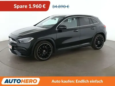 Gebraucht Mercedes GLA250 AMG line 224 PS (164 kW) 2021 Kosmosschwarz SUV