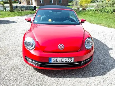Gebraucht VW Beetle Cabriolet 105 PS (77 kW) 2016 Rot Cabrio