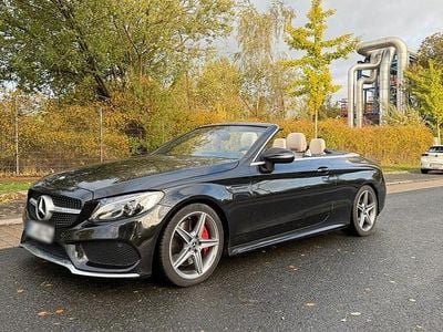 Usata Mercedes C250 211 CV (155 kW) 2016 Beige Cabrio