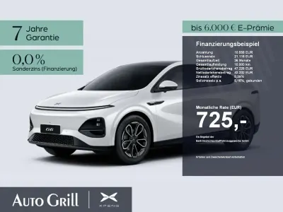 Neu XPENG G6 AWD Performance 358 kW (487 PS) 2026 Weiß SUV